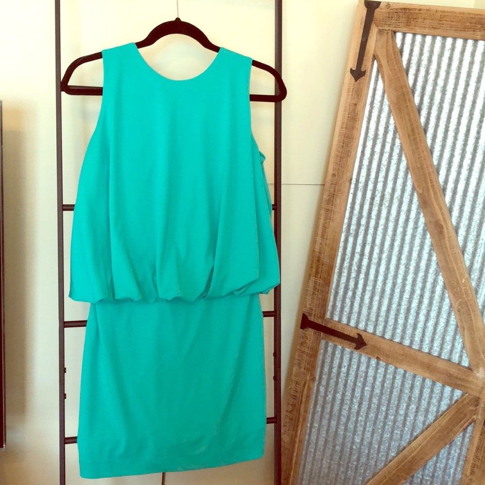 Teal dress